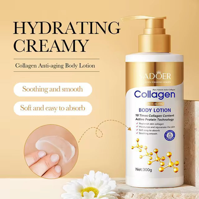 Crema Corporal De Colageno Antiedad  -  PAGUE AL RECIBIER